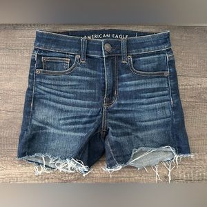 American Eagle Jean Shorts Size 0